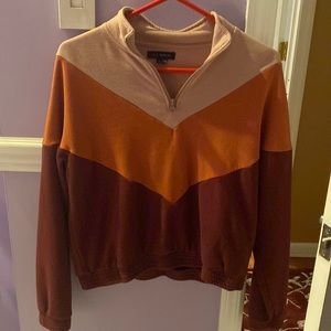 PacSun L.A. Hearts quarter zip sweatshirt